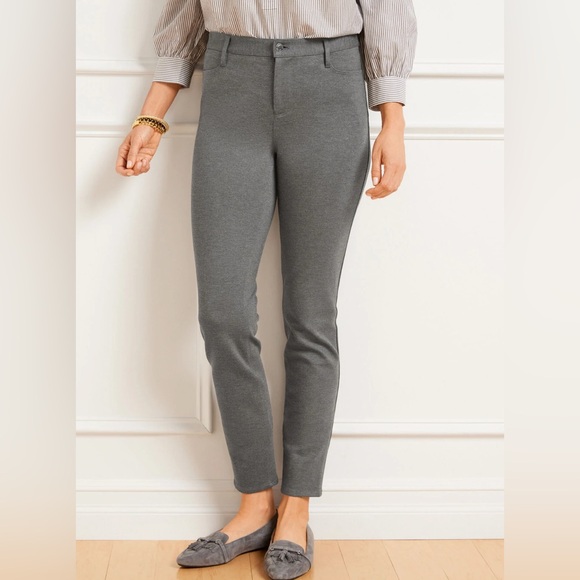 Talbots Pants - Talbots Charcoal Soho 5 Pocket Jegging